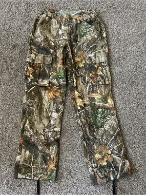 Realtree Camo Cargo Pants in Green, Brown, Tan